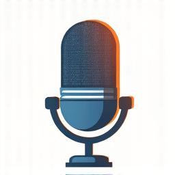 Icon representing a studio microphone